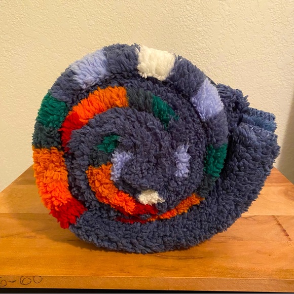 Pendleton Serape Stripes Sherpa Fleece Blanket King Size NWT - Picture 5 of 9